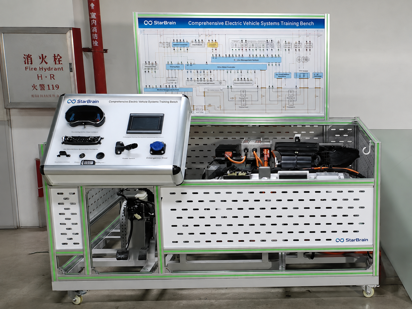 EVB020 - Advanced Training Platform for Electric Vehicle Electrical and Electronic Systems