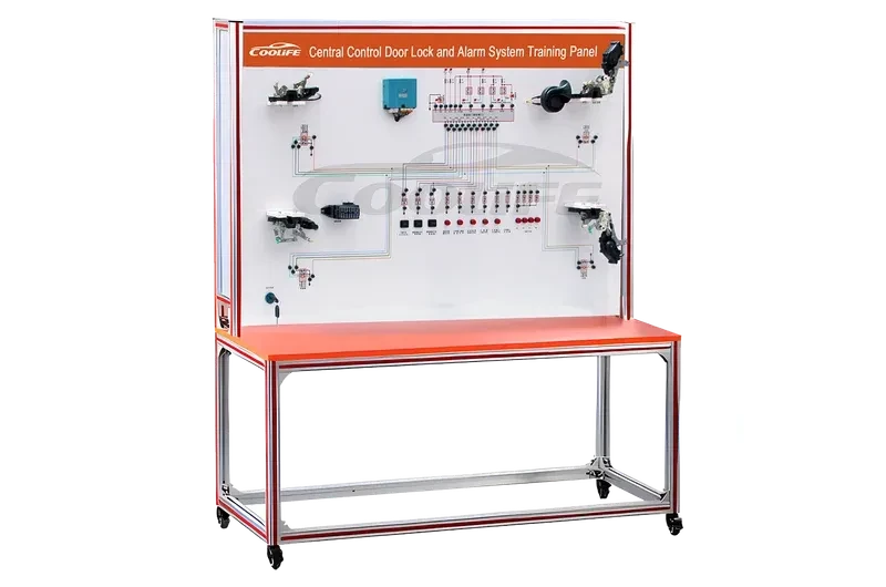 Central Door Lock and Anti-theft Alarm System Training Platform