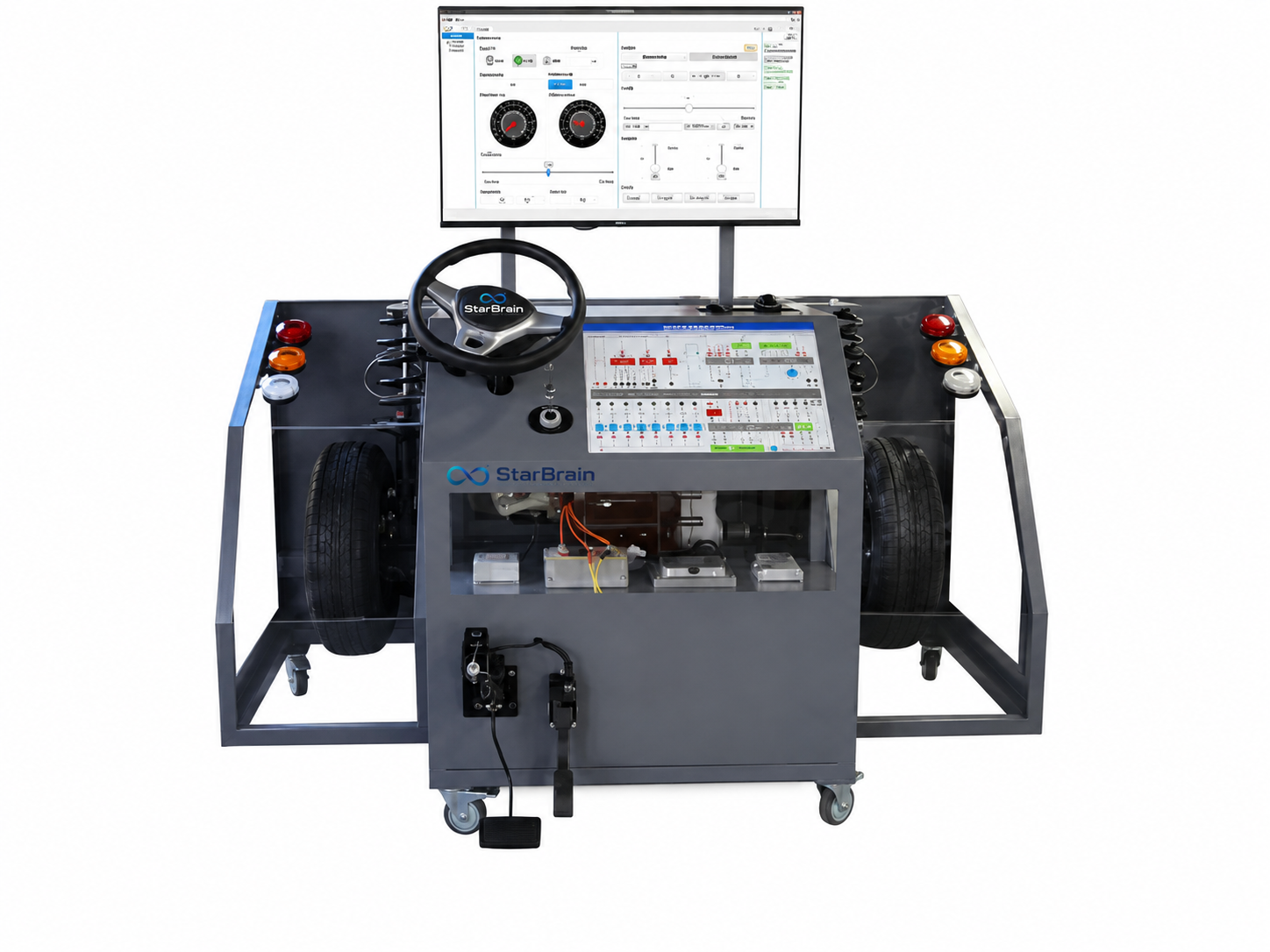 Chassis Drive-by-Wire System Training Platform