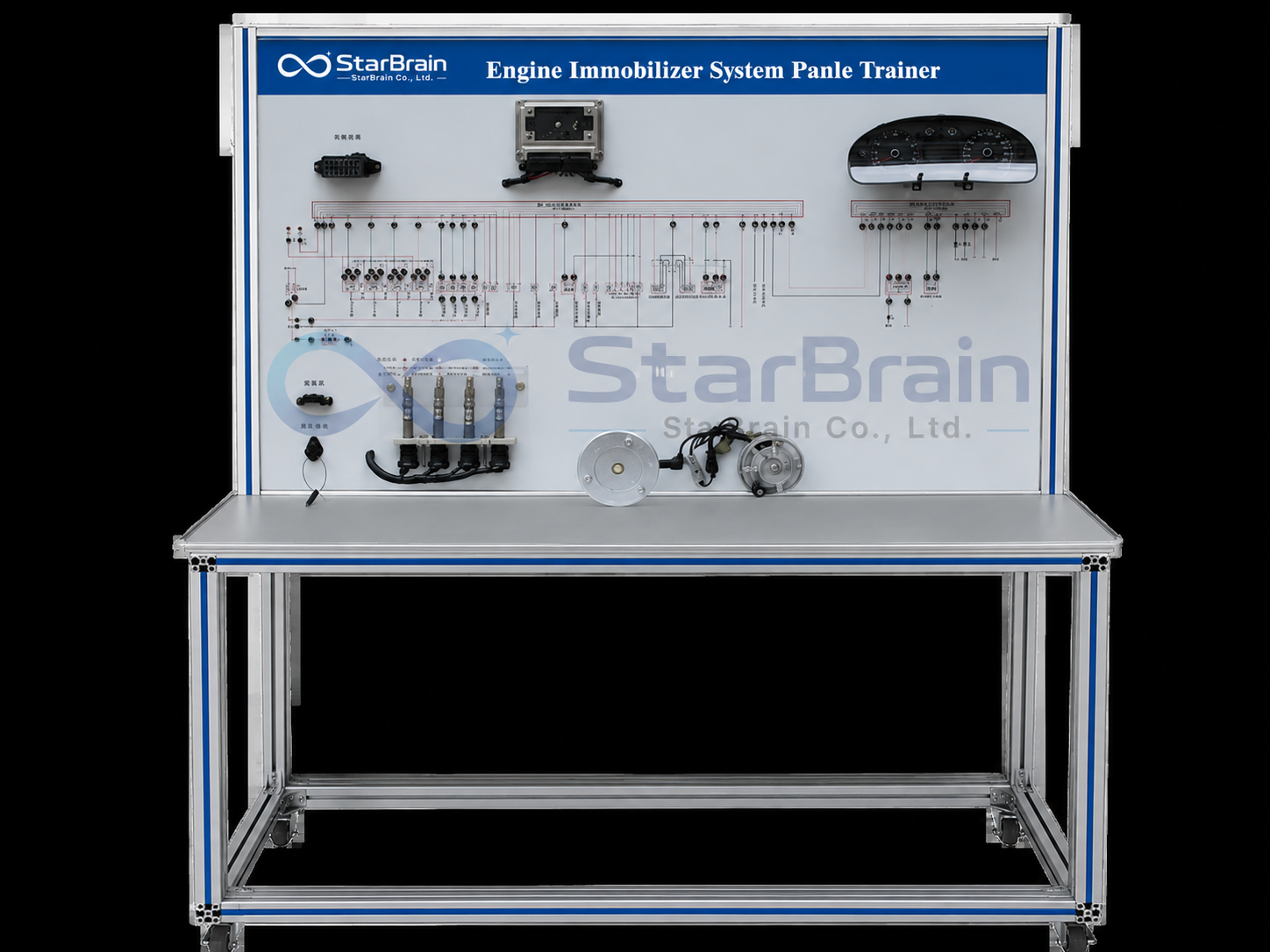 CL-ES-05 Anti-theft System Panel Training Equipment
