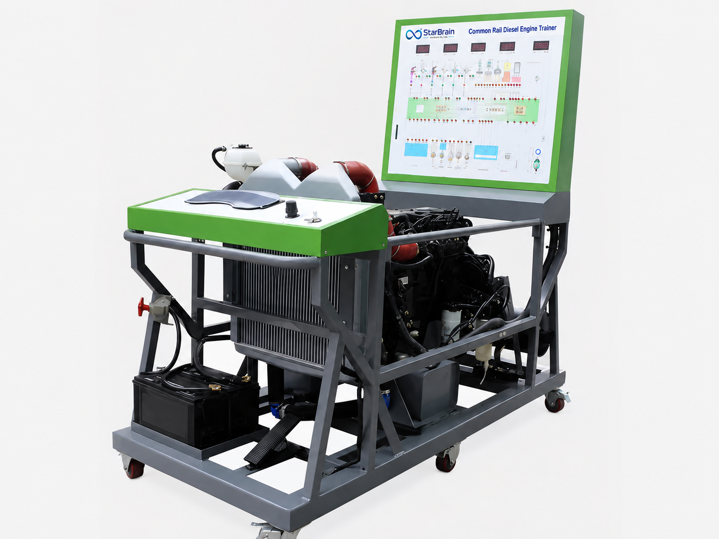 High-pressure common rail (CRDi) diesel engine system training platform