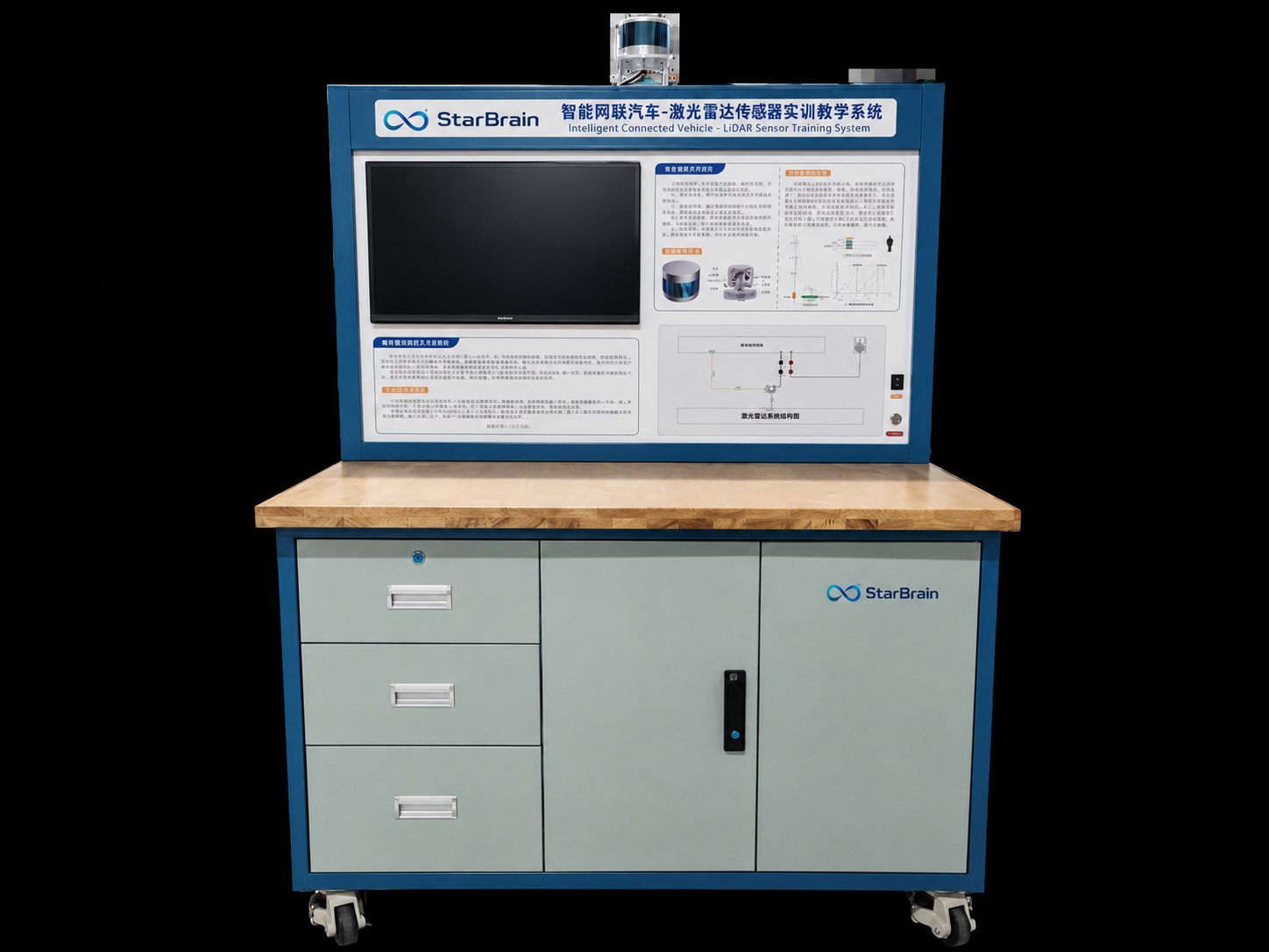 Laser Radar Sensor Training and Teaching System